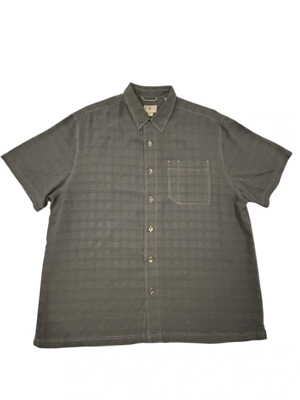 LOT OF 2 Royal Robbins Men’s Short-Sleeve Button-Down Shirts Charcoal Gray XL - Picture 3 of 9